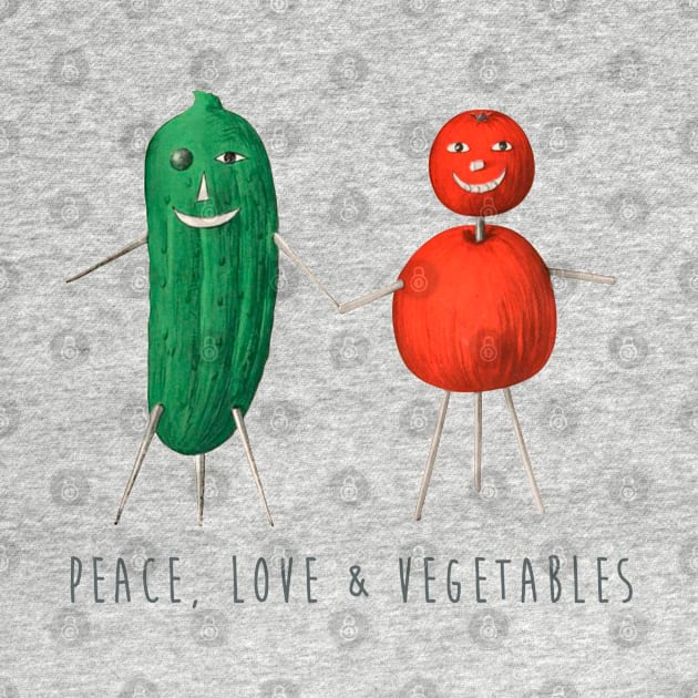 love vegetables by Daria Kusto